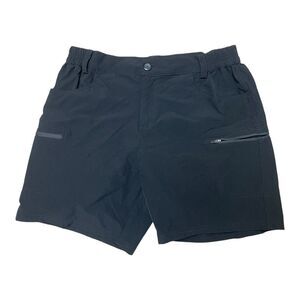 Willit Women’s Black Hiking Shorts Size M Zip Pockets Active Outdoor EUC